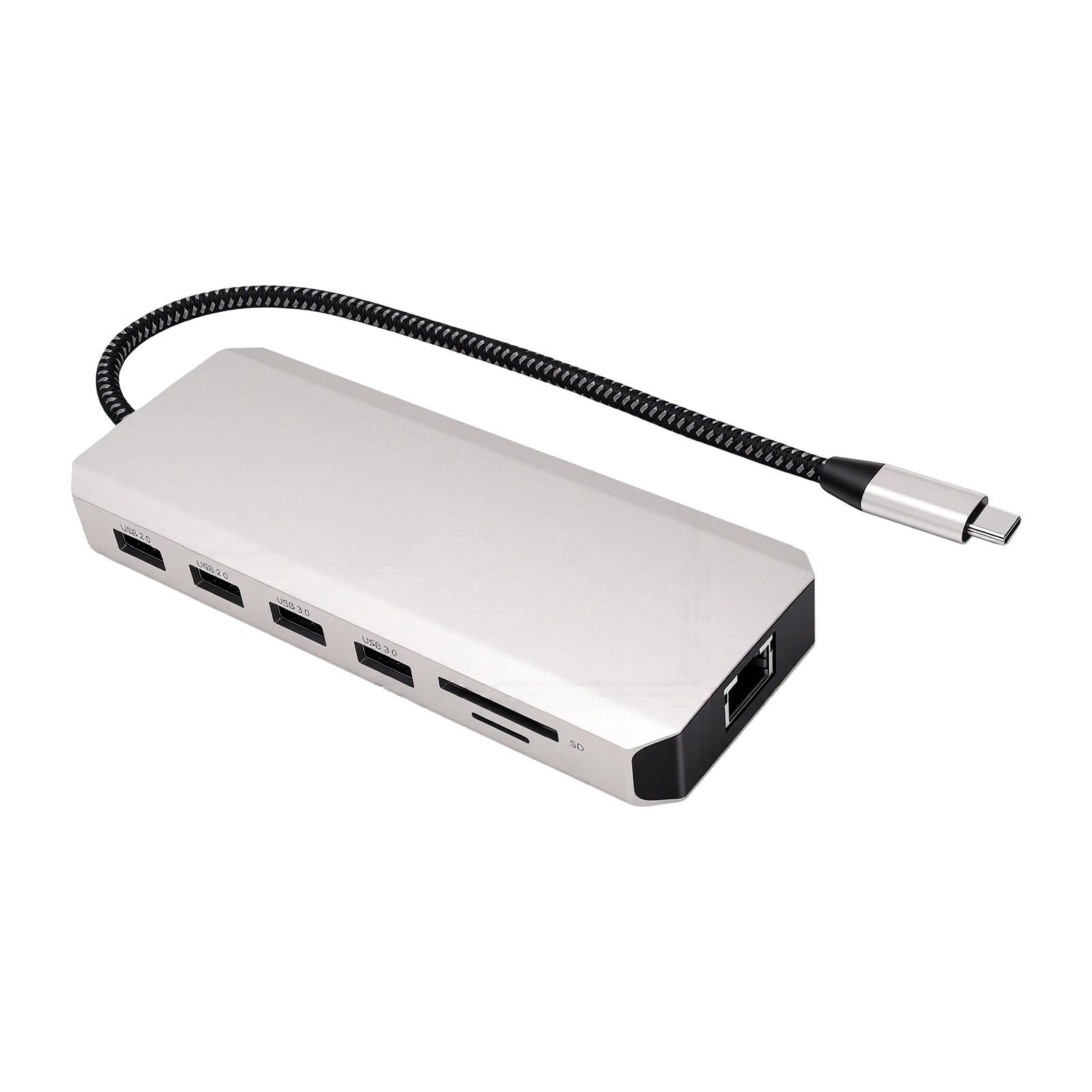 Cryfokt USB C Docking Station Triple Display 4K 60Hz, 85W Aluminio