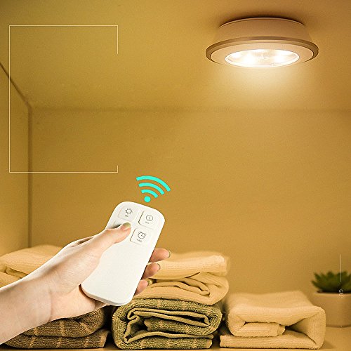 Luce LED della Batteria del Telecomando Senza Fili...