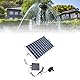 Solarbrunnen, 100 W Solarbetriebene Springbrunnenpumpe mit Energiespeicherbox, 5 M Hub, Außenbrunnen für Kleinen Teich, Terrassengarten