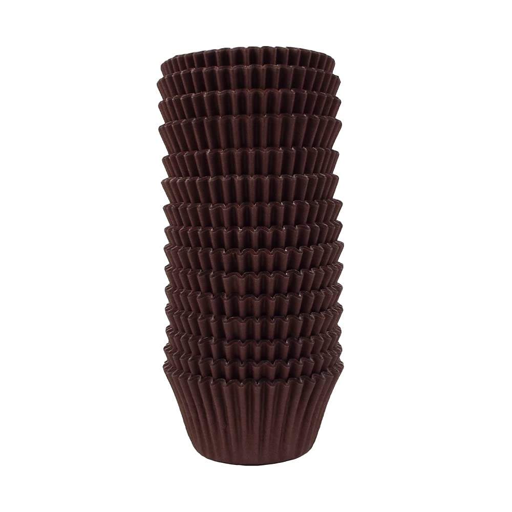 The Cake Decorating Co.Chocolate Brown Baking Cases 180