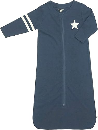 Miniatura 6 de Babysoy Saco de dormir de manga larga para bebé (rojo, 0-6 meses)