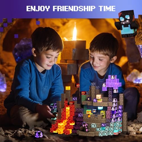 GobiDex Magnetic Blocks Building Toys Kids STEM Sensory Gift for Halloween - image 6