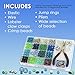 Jewelry Making Kit- Everything Included in This Beginners Jewelry kit. Girls and Teens Will Love Exploring Their Creativity! Directions and Sample Ideas Included with This Blue and Green Bead kit.