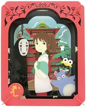Ensky Spirited Away Chihiro in a Mysterious Town Paper Theater (PT-050) - Official Studio Ghibli Merchandise