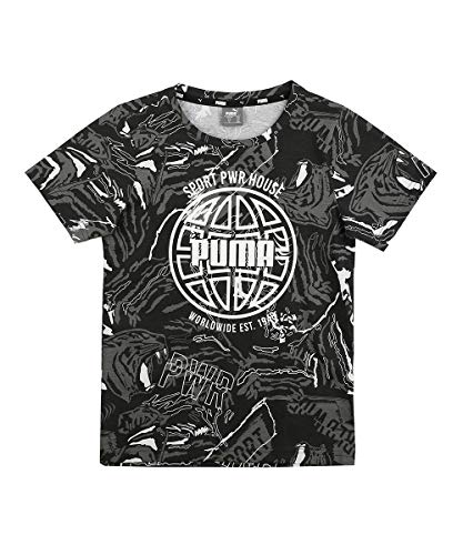 Image of PUMA Boy's Cotton Regular T-Shirt