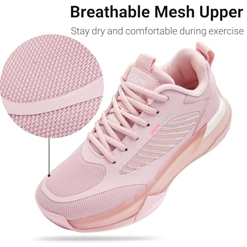 Image of Beita Basketball Shoes for Women High Upper Volleyball Shoes Fashion Sneakers Breathable Sports Shoes Anti Slip