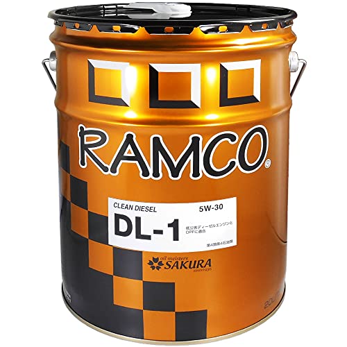 Amazon | ラムコ RAMCO クリーンディーゼル DL1 5W-30 20L