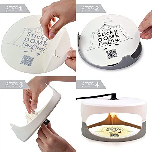 Aspectek HR2311X2 Sticky Dome Flea Trap thumb #2