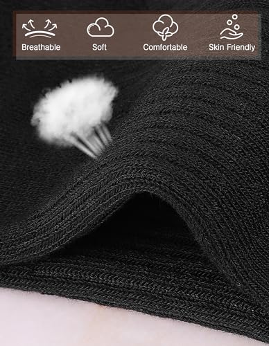 Image of Airacker Athletic Socks Sport Running Calf Socks Performance Cushioned Breathable Crew Socks for Men Women(6 Pairs)