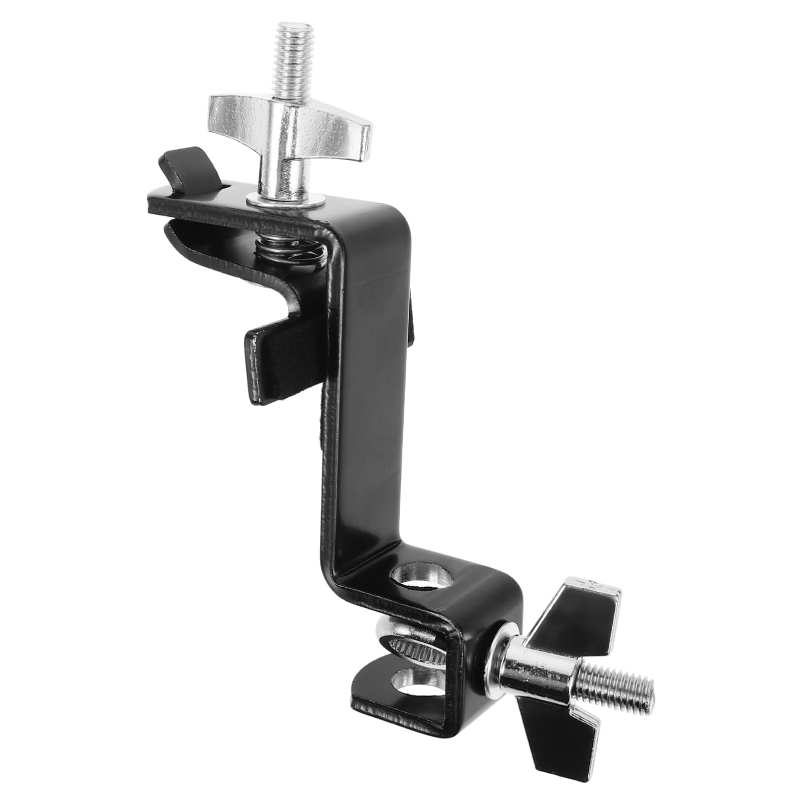 NULYLU Drum Cowbell Clip Universal Cowbell Clamp Mount Bracket for Large Bells
