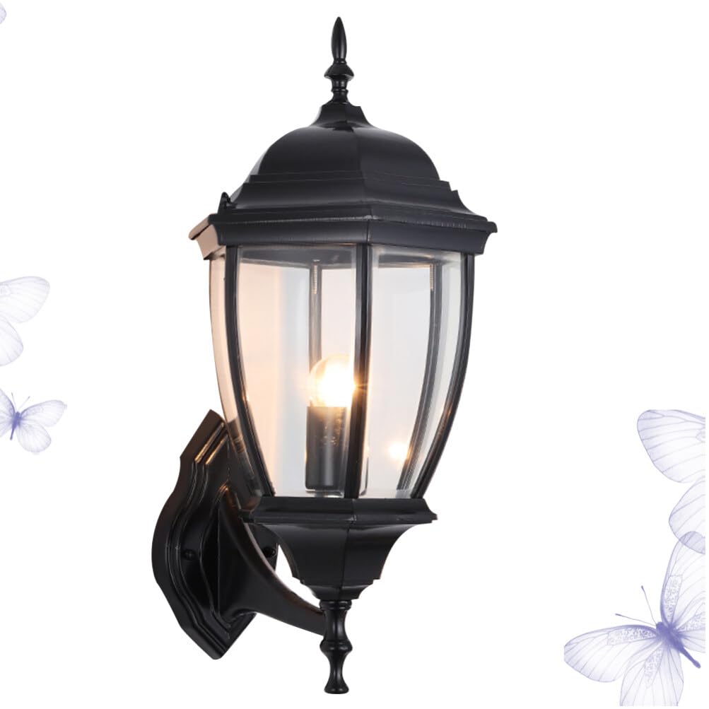 Alipis 1pc Vintage Wall Lamp Hexagonal Design Outdoor Light for