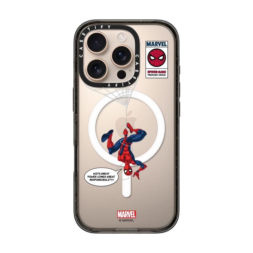 Amazon.com: CASETiFY Impact iPhone 16 Pro Case [Spider-Man Co-Lab