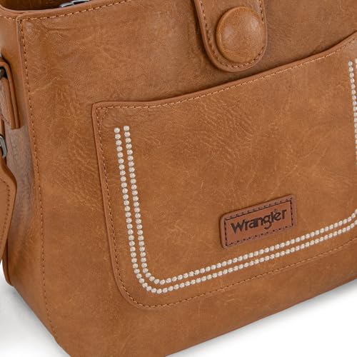 Wrangler Crossbody Purses for Women Cute Handbag and Shoulder Bag for Ladies WG114-1101LBR - image 7