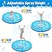 Splash Pad, 70“ Sprinkler for Kids Baby Toddler Pool Durable Outdoor Water Play Backyard Splash Play Mat Inflatable Water Toys Sprinkler Pool for Baby Kiddie Pool Outdoor Summer Wedding Swimming Pool