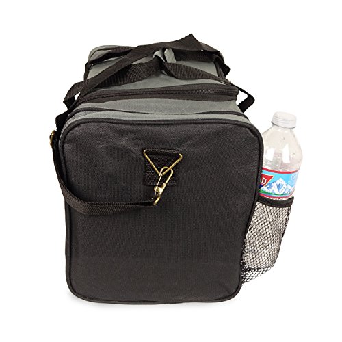 Nufazes 17" Duffel Bag Travel Size Sports Gym Bag Mesh Pockets (Duffle Bag) #TOP2