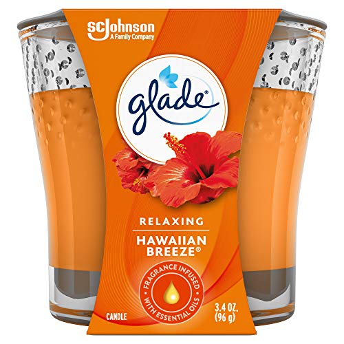 Glade Candle Jar, Air Freshener, Hawaiian Breeze, 3.4 Oz #TOP2