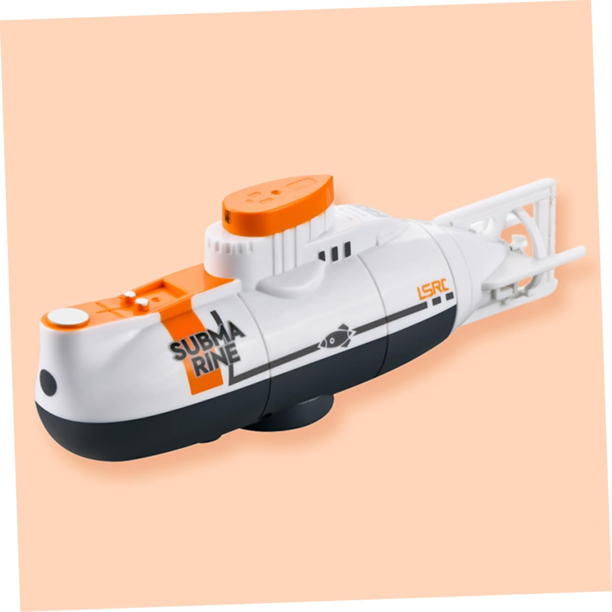 Toyvian 1juego Submarino Teledirigido Infantil De Simulación Para Agua Juguete Acuático Para Niño Niña Piscinas y Bañeras Diseño Compacto y Función De