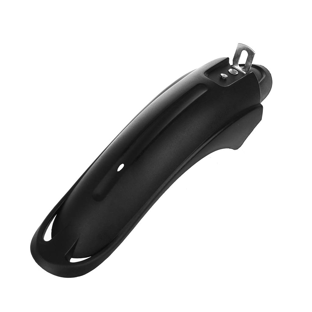 Parafango Bici Bambini 12 Pollici - Set Anteriore E Posteriore Antispruzzi Nero - Plastica Resistente - Foto 5