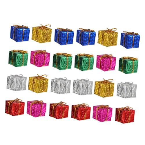 BAZEITFLOW 30 Stück Weihnachtskiste Hängeboxen 5cm Selbstgemacht...