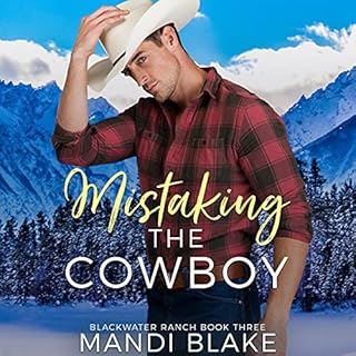 Mistaking the Cowboy Audiolibro Por Mandi Blake arte de portada