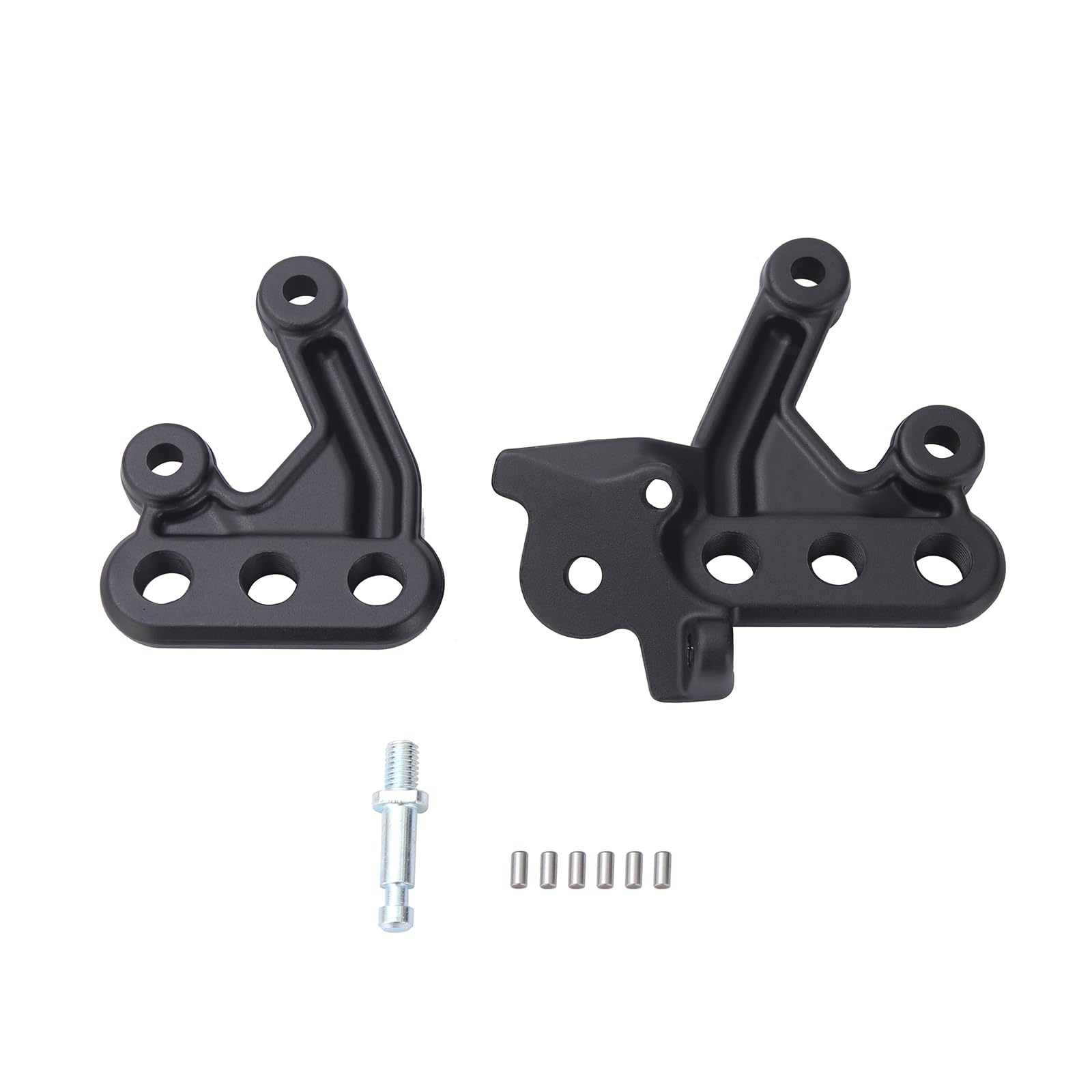 2Pcs Surron Foot Peg Mounting Bracket Adjustable 7075 Aluminum Pegs Bracket for Electric Bike Sur-Ron Surron Sur Ron X/Sur Ron S/Sur Ron L1E /X260 /X160 Light Bee