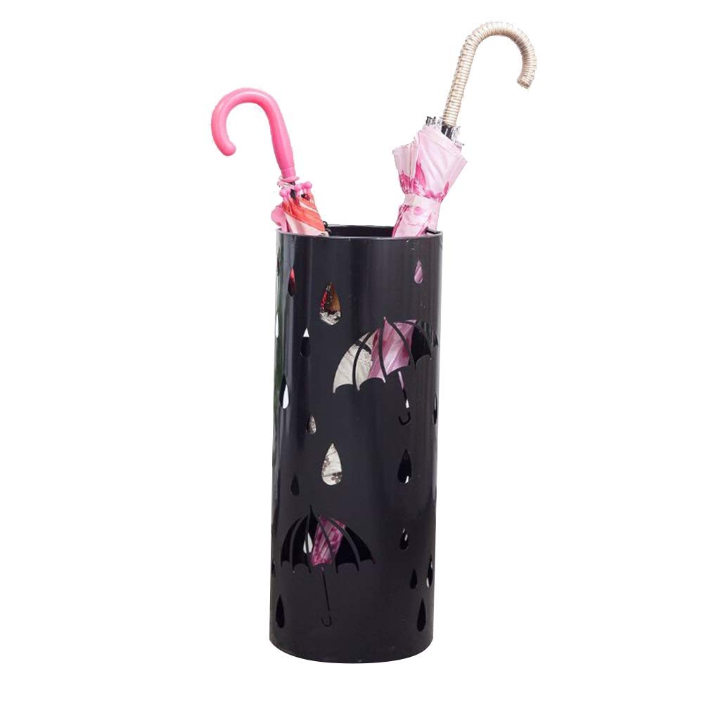 Porte-parapluie original pour cannes et grand seau de rangement de bureau