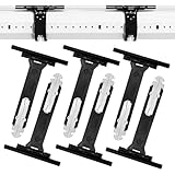 【Matériaux Hybrides Robustes et Durables】Conçues pour durer, ces attaches combinent la flexibilité du nylon de haute qualité et la résistance de l'acier inoxydable. Cette construction hybride offre une excellente résistance à la traction, à la déchirure et à la corrosion, garantissant une fixation sûre et fiable de votre tablier de volet roulant, même lors d'utilisations fréquentes.