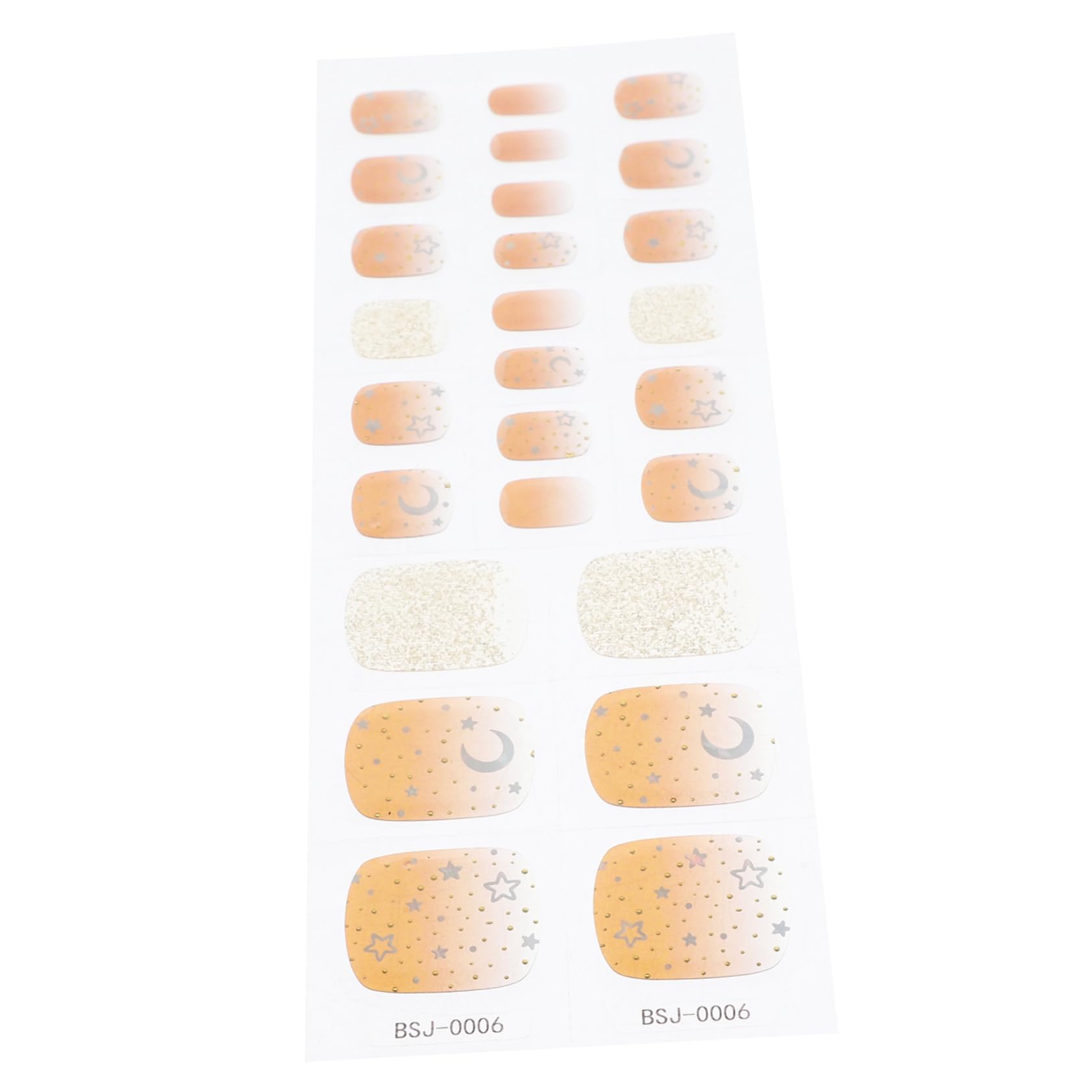 VALICLUD 5 Set adesivi per unghie Gel polacco adesivi per manicure unghie adesive decorazione per unghie adesivi di unghie strisce di smalto per unghie strisce per unghie per le donne