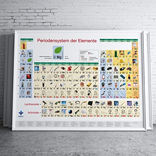 Bilder - Periodensystem der Elemente: Poster DIN A0 Chemie entdecken