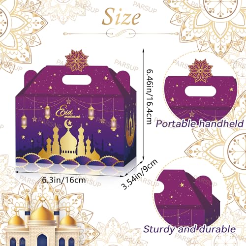 PARSUP-24Pcs-Ramadan-Eid-Mubarak-Gift-Boxes-Small-Goodie-Present-Boxes-Recycled-Party-Favour-Boxes-Printed-Cardboard-Box-for-Candy-Cookies-6-Patterns