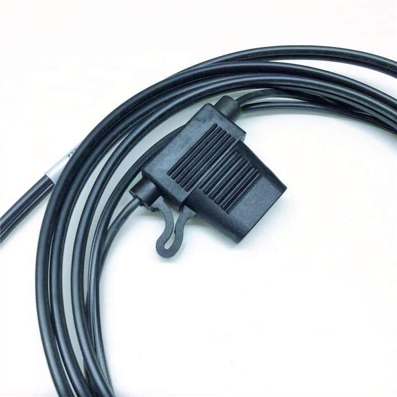 Power Cable PN 565854 for Total Station to External 12VDC CAR Battery 5PIN to Alligator Clips