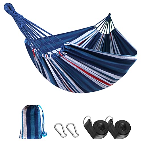 Anyoo Garden Cotton Hammock Fabric Hammock