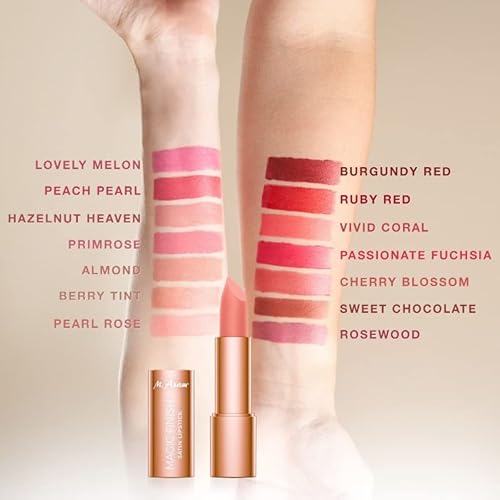 Miniatura 2 de M. Asam Lápiz labial satinado con acabado mágico en tono nude cremoso, de larga duración, acabado mate sedoso sin secarse, textura cremosa que nutre