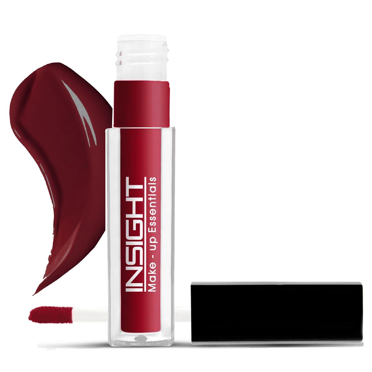 INSIGHT Non Transfer Lip Color - Romance| Waterproof| Matte Finish| Transfer & Smudge Proof| Lightweight| 12 Hr Wear| Highly Pigmented 4 ml