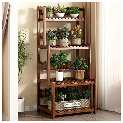 Banc de rempotage de jardin en bois marron, 50 cm, station de travail pour jardinage, table de plantation en plein air, établi pour rempotage et rempotage des plantes