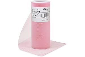 Expo International Decorative Pink Tulle Collar