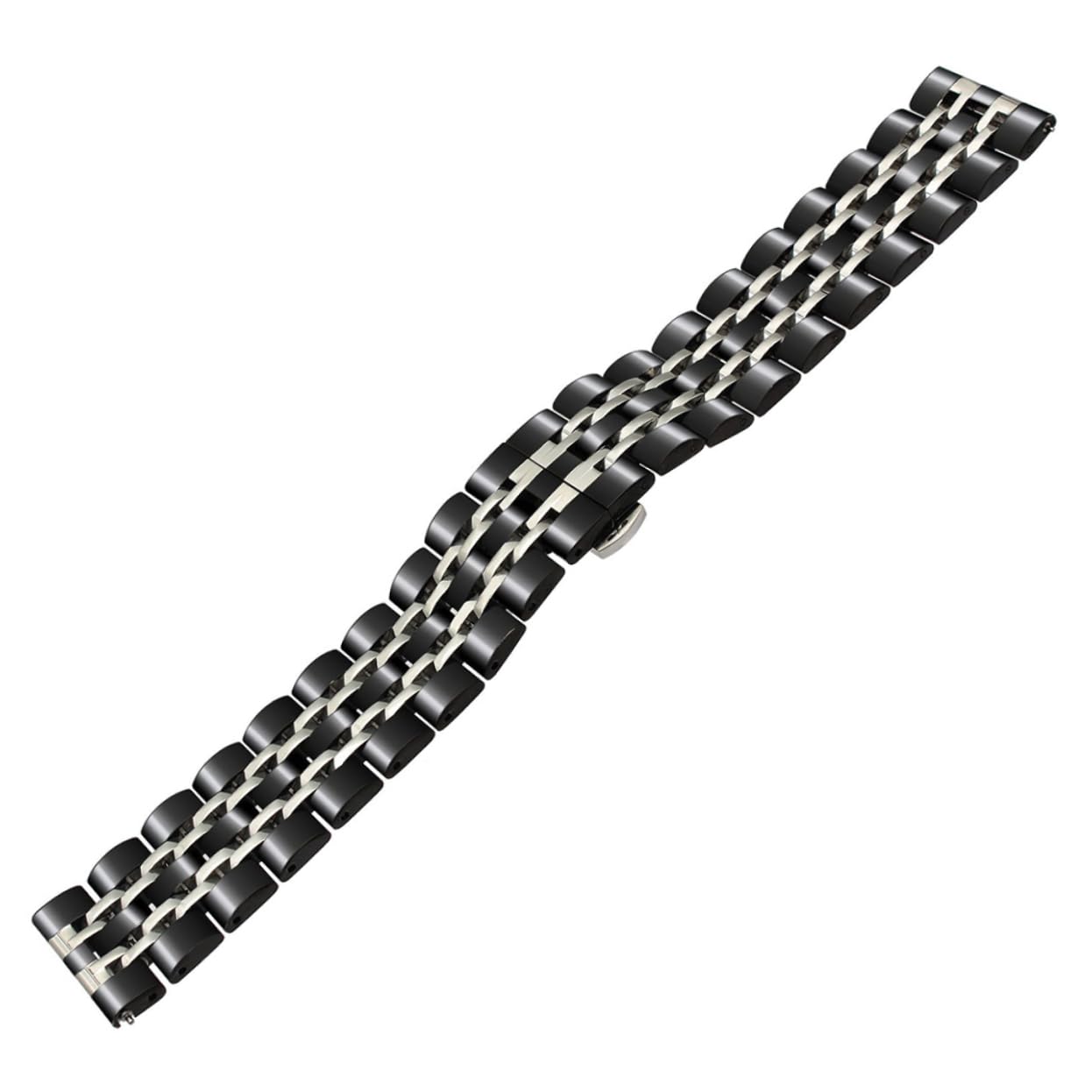 jojofuny Bracelet De Montre De Mode Bracelet De Montre Intelligente Bracelet De Montre En Acier Inoxydable Bracelet De Montre Intelligent S3