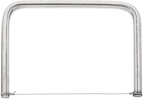 SEWACC Herramienta de arcilla de corte en ángulo, cortador de bisel de alambre de acero inoxidable, cortador de bisel, herramienta de escultura de