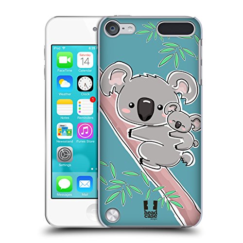 Head Case Designs Koala Animal With Offspring - Carcasa rígida compatible con Apple iPod Touch 5G 5ª generación Cover