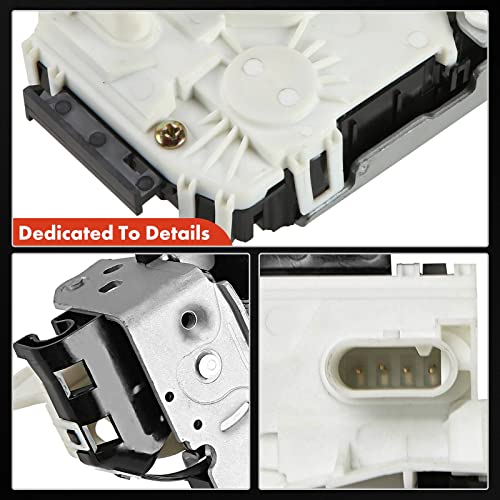 A-Premium Front Right Side Door Latch Lock Actuator Compatible with Ram, Dodge, Compass & Chrysler Vehicles - Town & Country, Caliber, Grand Caravan, Ram 1500/2500/3500, Compass, Patriot, 1500, 2500