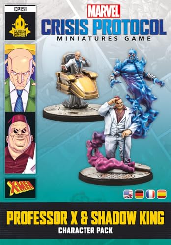 Marvel Crisis Protocol Professor X & Shadow King Pack de Figurines pour Jeu de Table de Choc - 2