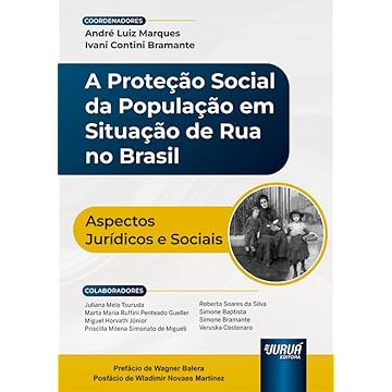 Capa do livro Proteção Social da População em Situação de Rua no Brasil, A - Aspectos Jurídicos e Sociais