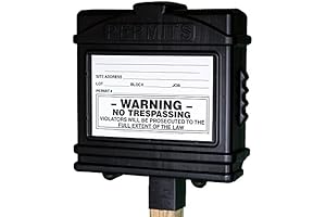 EZ Permit Box: The Essential Site Management Solution For Contractors