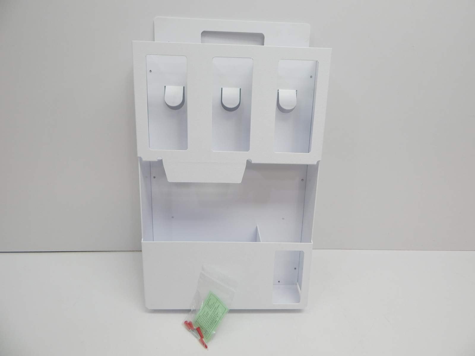 ML1579 ABS Plastic Vertical Wall or Door Isolation Station, 25.25" H x 16.5" W x 4.25" D