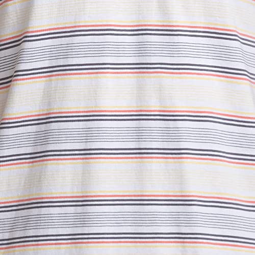 Image of Raymond Men Cotton Striped Regular Fit T-Shirt