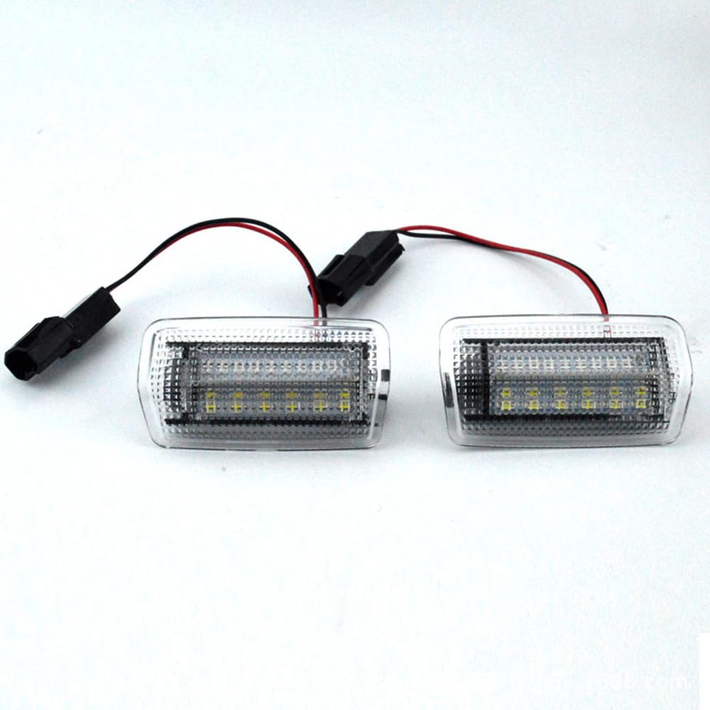 BAKUGO 2 Pièces LED Courtoisie Porte Lumière pour Toyota Land Cruiser 200 Série 150 Série Prado MK4 J150 2007 pour Lexus ES240 IS250