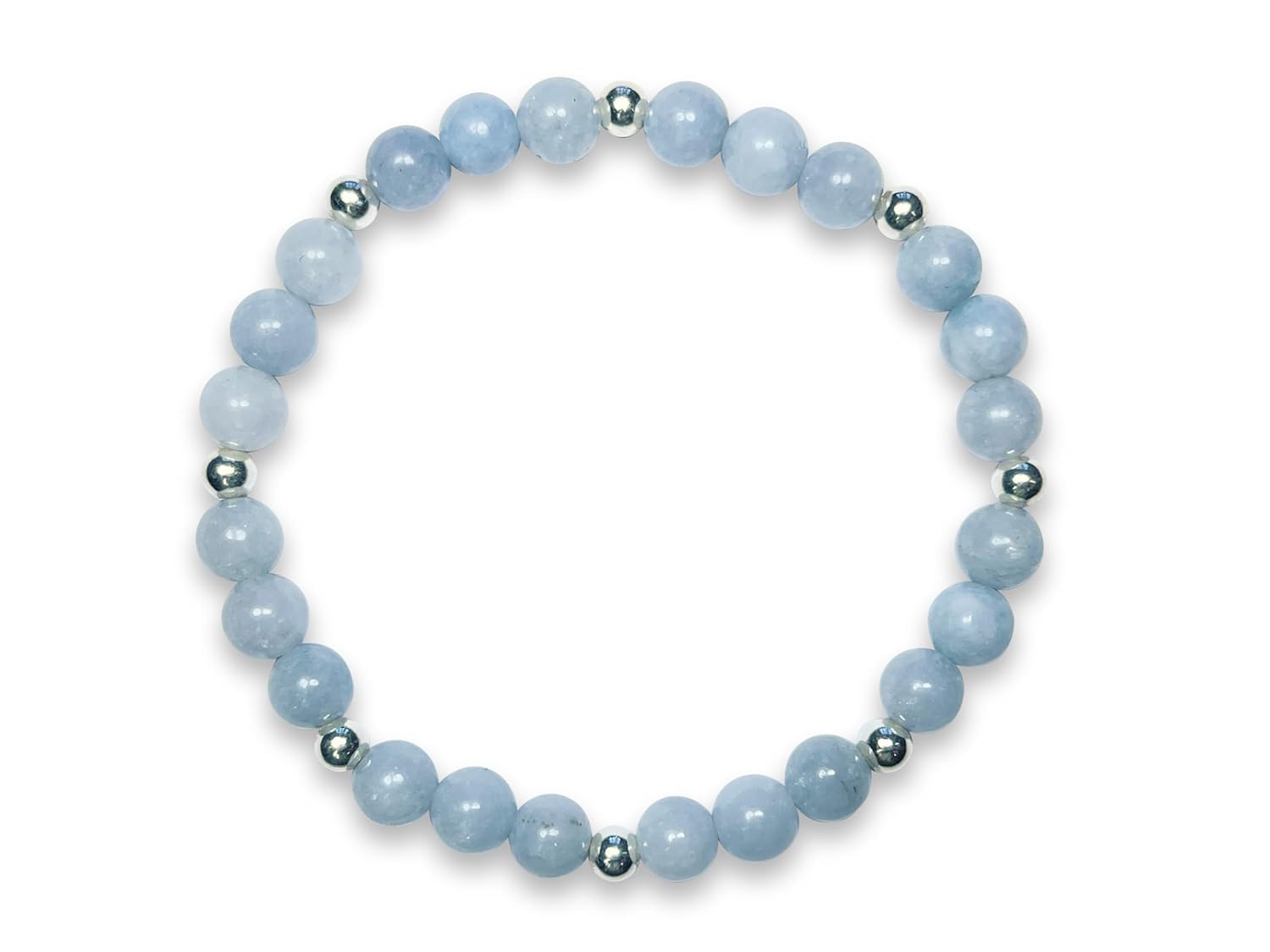 Edelsteinarmband aus Natursteinen & Edelstahlperlen 4 mm – Spirituelle Kraftsteine – Handgemachtes Geschenk für Freundin, Mama & Lieblingsmensch