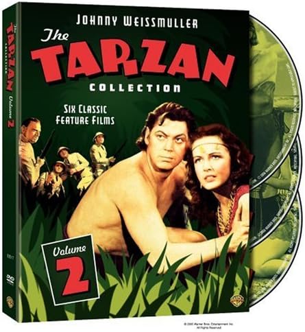 The Tarzan Collection Starring Johnny Weissmuller: Volume Two (Tarzan Triumphs / Tarzan's Desert Mystery / Tarzan and the Amazons / and the Leopard Woman / and the Huntress / and the Mermaids)