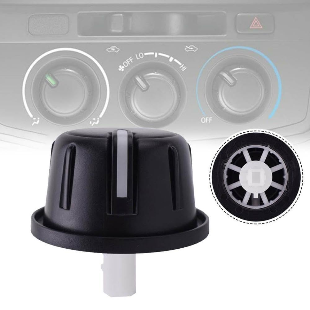 Compatible with 55905-0K340 Car Air Condition A/C Panel Control Switch Knob for Vigo SR 2011 2015 Black Plastic Air Conditioner Switch Fit