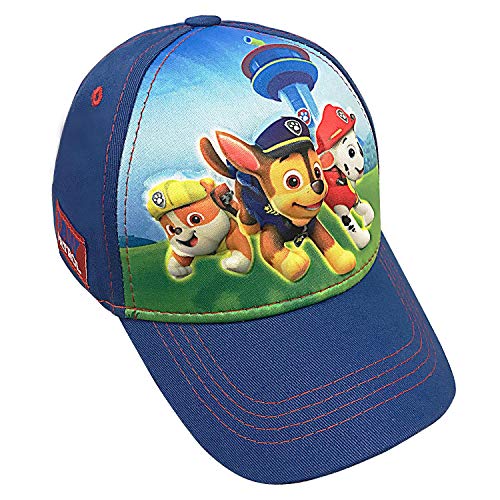 Nickelodeon Toddler Paw Patrol Character Boys Baseball Cap 100% Cotton - Age 2-5 Blue4